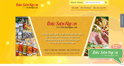 Desktop Screenshot of dacsanngon.com